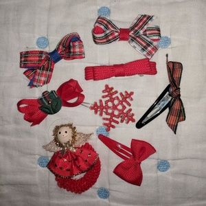 Christmas Barrettes Hair clips
